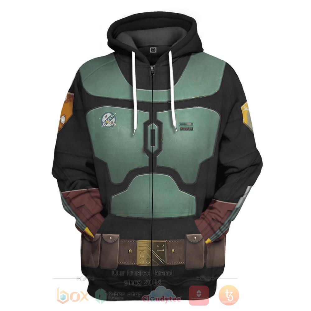 BEST Star Wars Boba Fett In The Black Mando All Over Printed 3D Hoodie, Shirt 4 Star Wars Boba Fett In The Black Mando 3D Hoodie Shirt 1 2 3