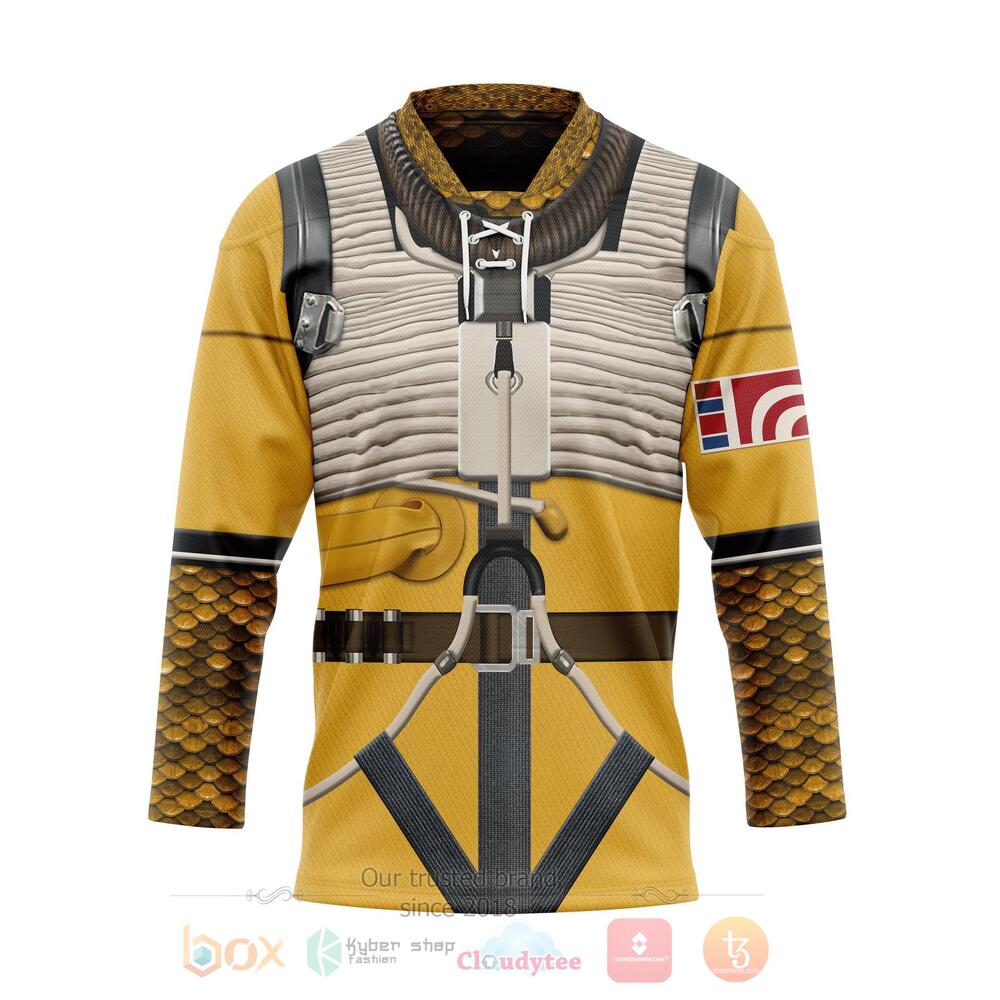 BEST Star Wars Bossk Jersey Hockey 1 Star Wars Bossk Hockey Jersey