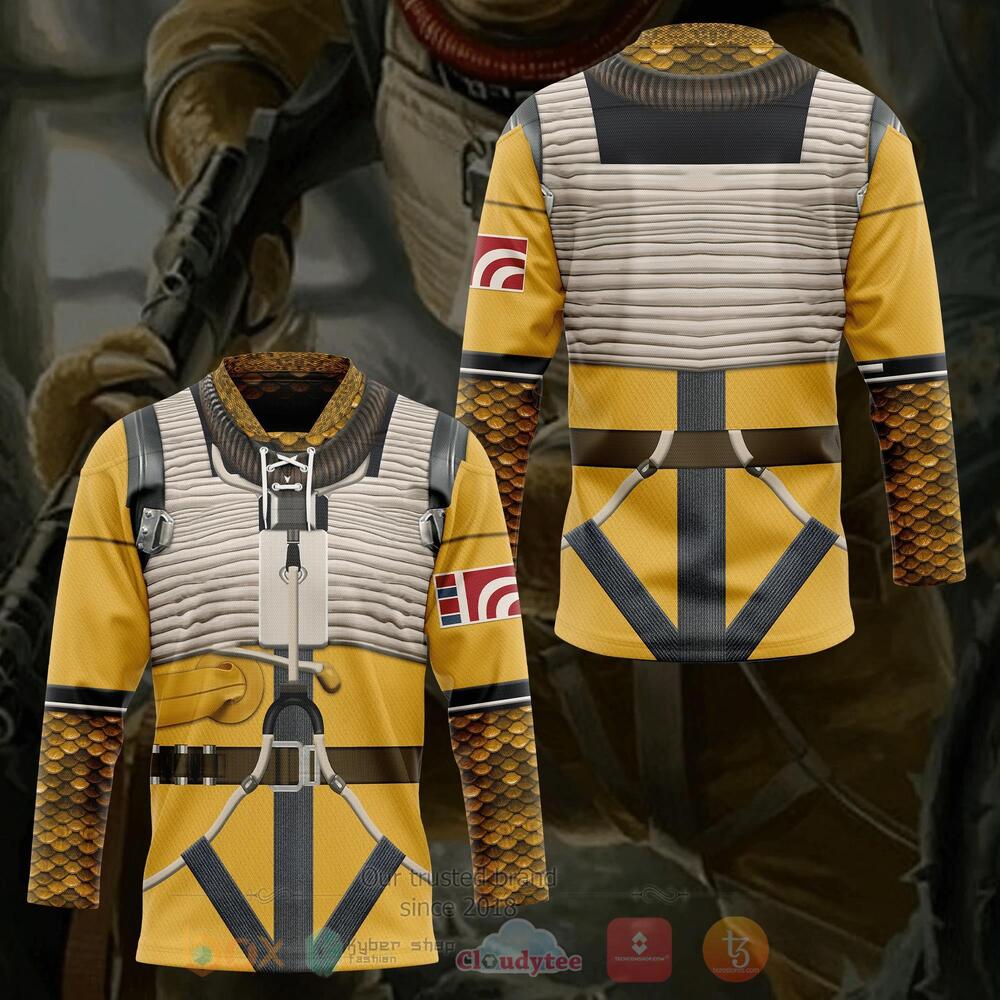 BEST Star Wars Bossk Jersey Hockey 3 Star Wars Bossk Hockey Jersey 1 2