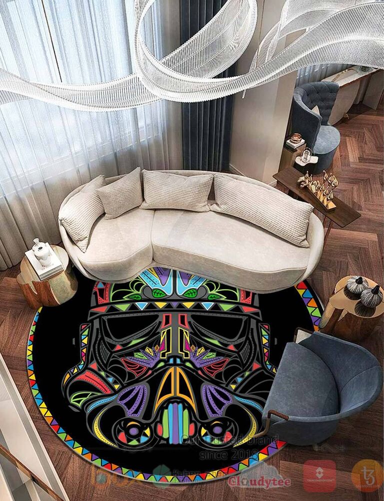 Star Wars Helmet Rug 1