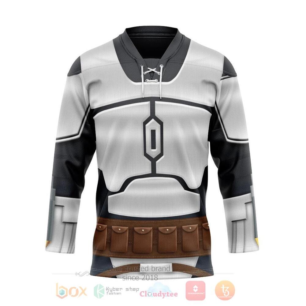 Star Wars Jango Fett Hockey Jersey