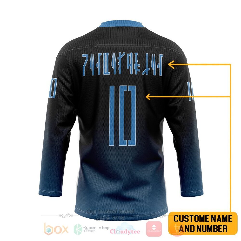 BEST Star Wars Mandalorian Jango Fett Personalized Jersey Hockey 2 Star Wars Mandalorian Jango Fett Personalized Hockey Jersey 1