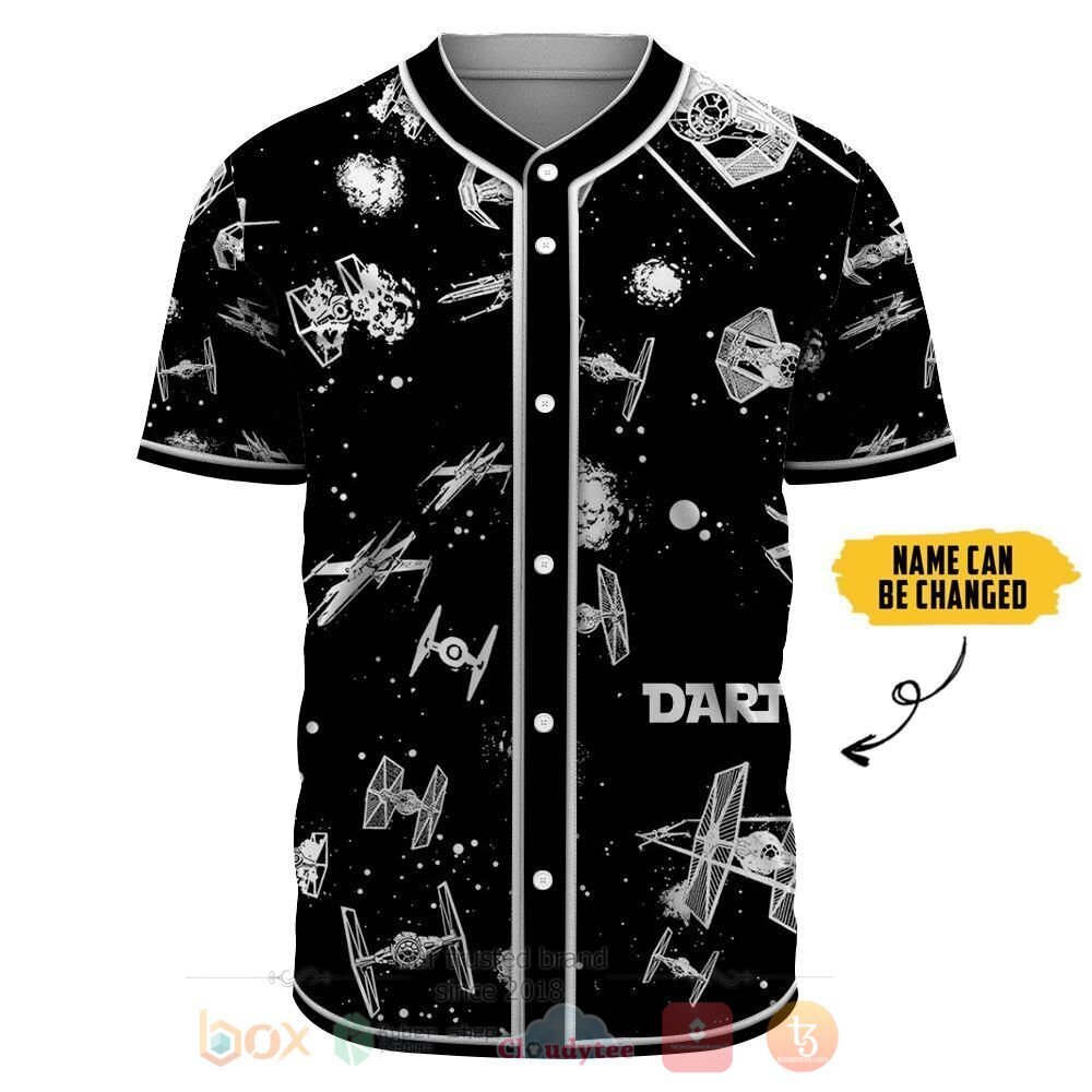 BEST Star Wars Personalized 3D Baseball Jersey 8 Star Wars Personalized Baseball Jersey