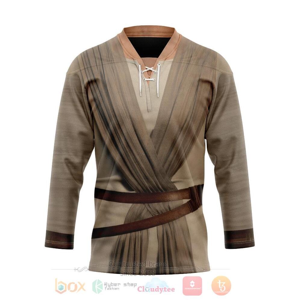 Star Wars Rey Cosplay Hockey Jersey