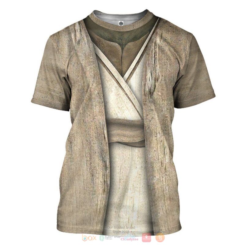 Star Wars Yoda Cosplay 3D Shirt, Hoodie 3 Star Wars Yoda Cosplay 3D Shirt Hoodie 1 2