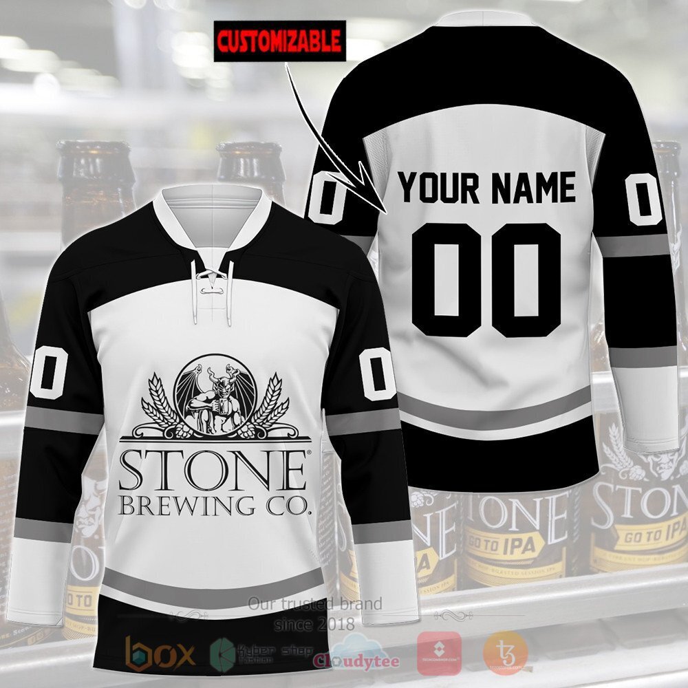 Stone Brewing Co Personalized Hockey Jersey