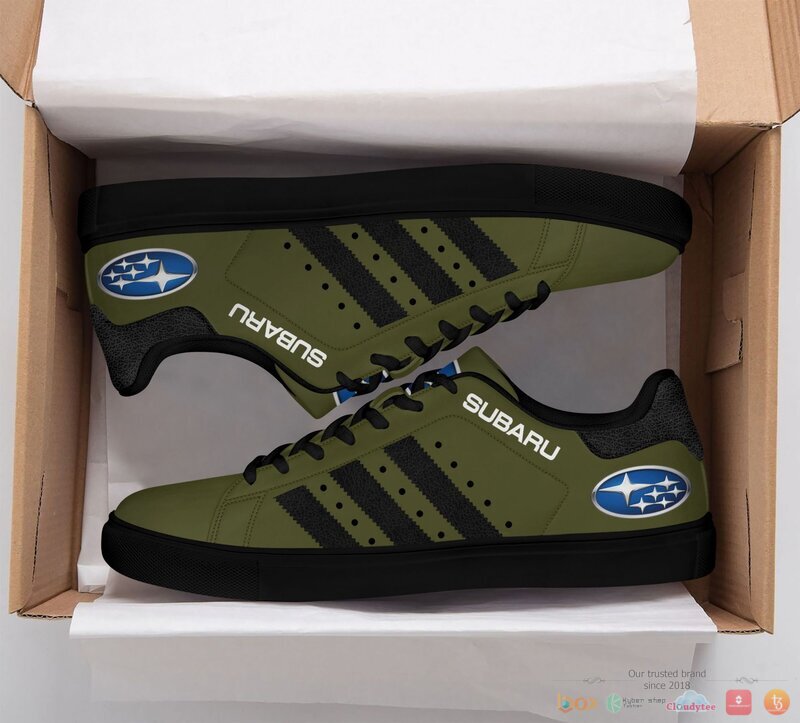 Subaru basil Stan Smith low top shoes