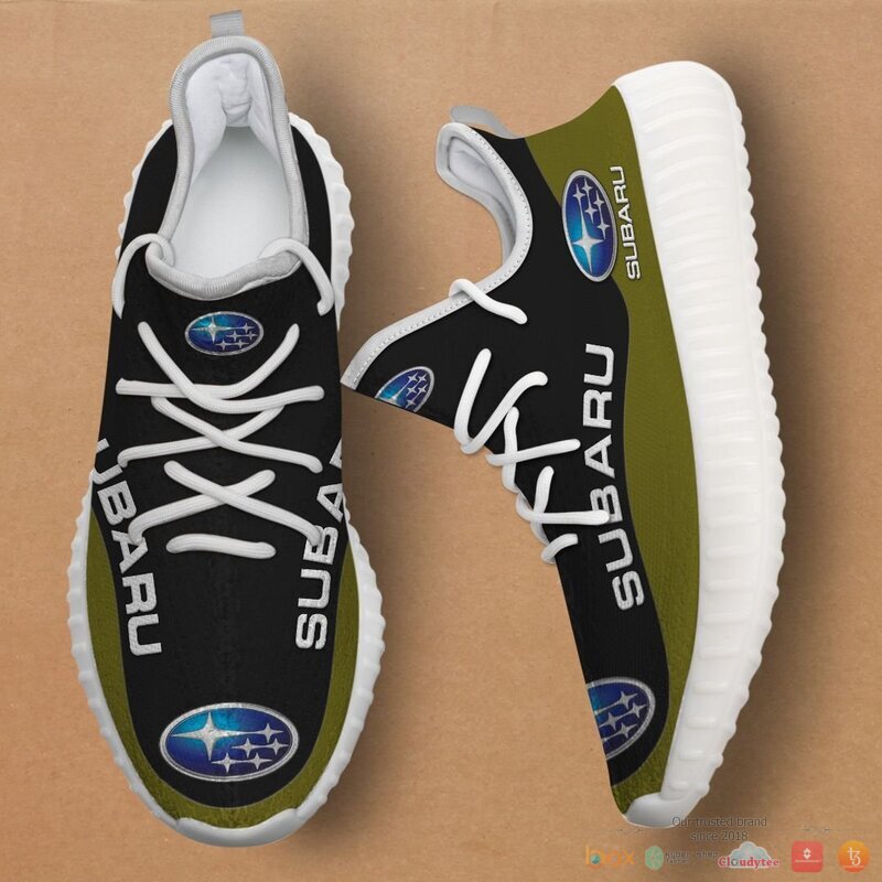 Subaru green Yeezy Sneaker shoes 4 Subaru green Yeezy Sneaker shoes 1 2 3