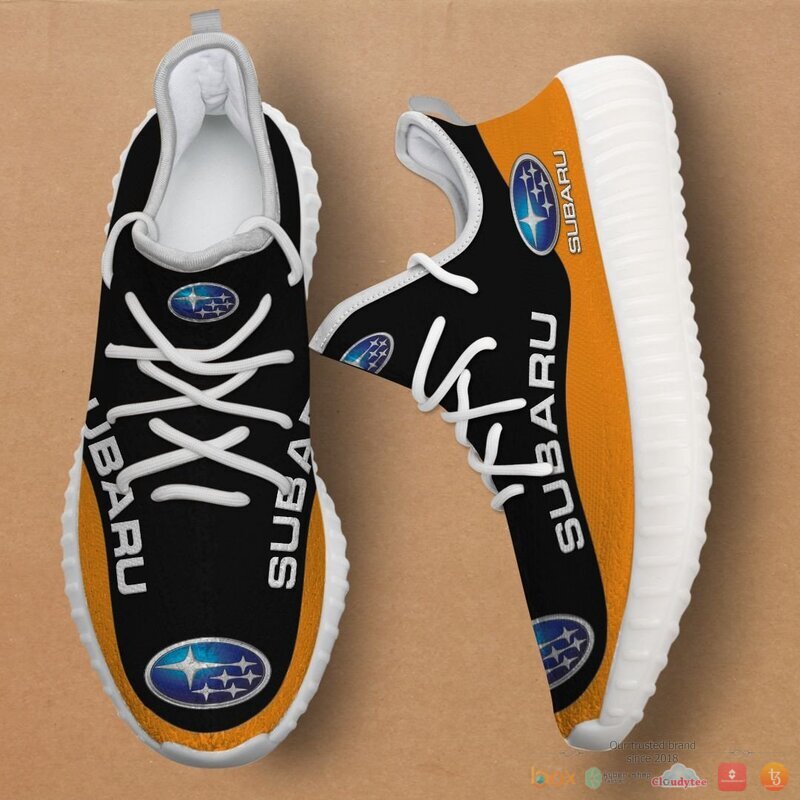 Subaru orange Yeezy Sneaker shoes 4 Subaru orange Yeezy Sneaker shoes 1 2 3