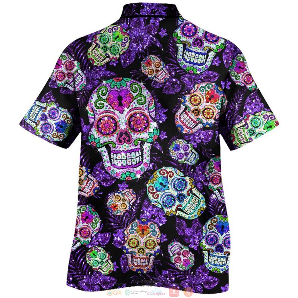 NEW Sugar Skull hawaiian shirt 2 Sugar Skull hawaiian shirt 1