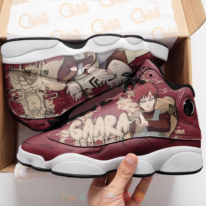 Sunagakure Gaara Sneakers Air Jordan 13 Sneaker Shoes 4 Sunagakure Gaara Sneakers Air Jordan 13 Sneaker Shoes 1 2 3
