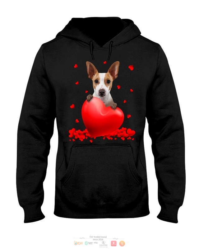 Valentine Hearts Tan Rat Terrier hoodie, shirt 8 Tan Rat Terrier Valentine Hearts shirt hoodie 1 2 3 4 5 6 7