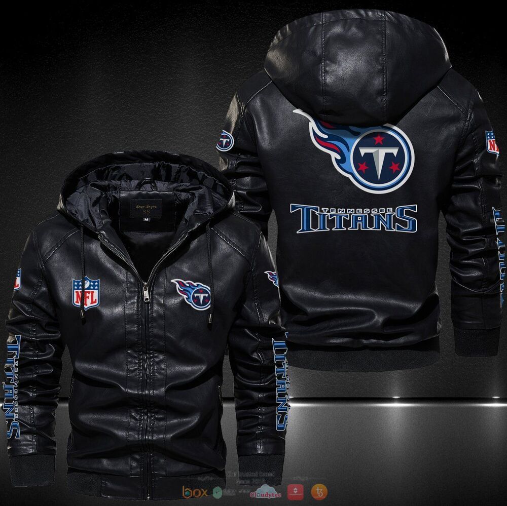 Tennessee Titans NFL Leather Jacket Hat