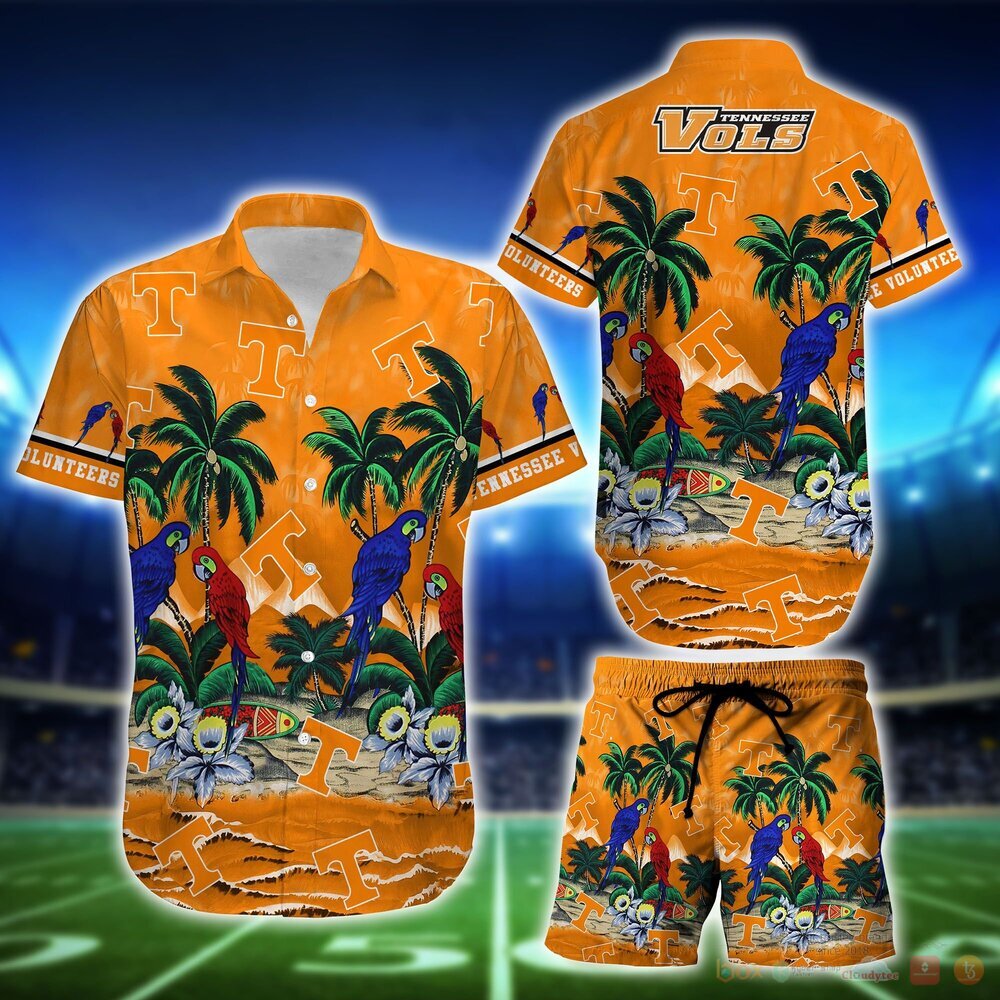 Tennessee Volunteers NCAA Island Hawaiian Shirt and Shorts