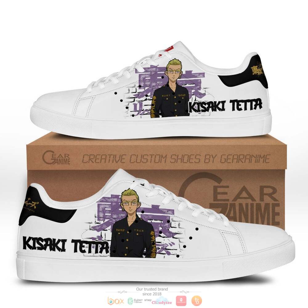 Tetta Kisaki Anime Tokyo Revengers Skate Stan Smith Shoes