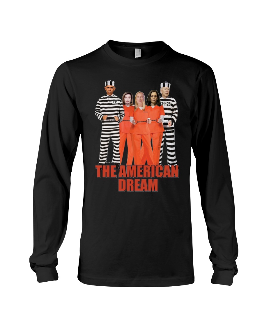 The American Dream Barack Obama Trump prison shirt hoodie 3