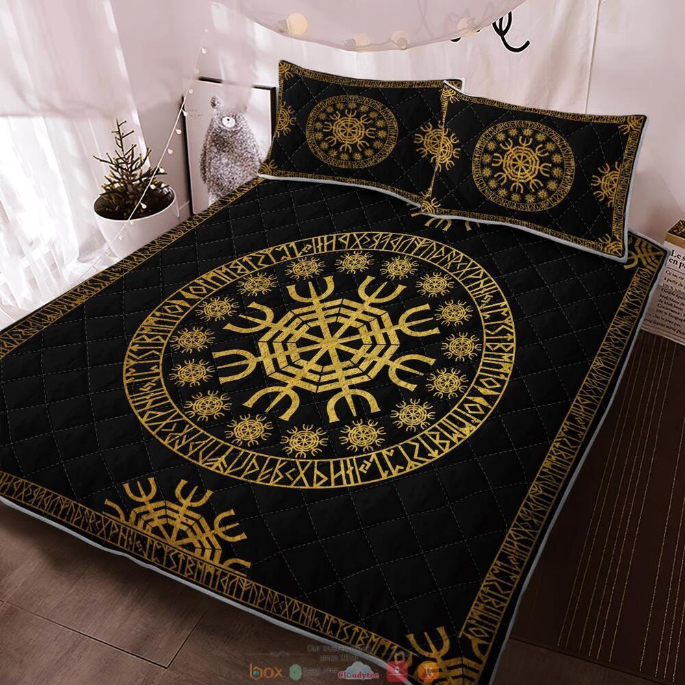 The Helm Of Awe Quilt Bedding Set 1