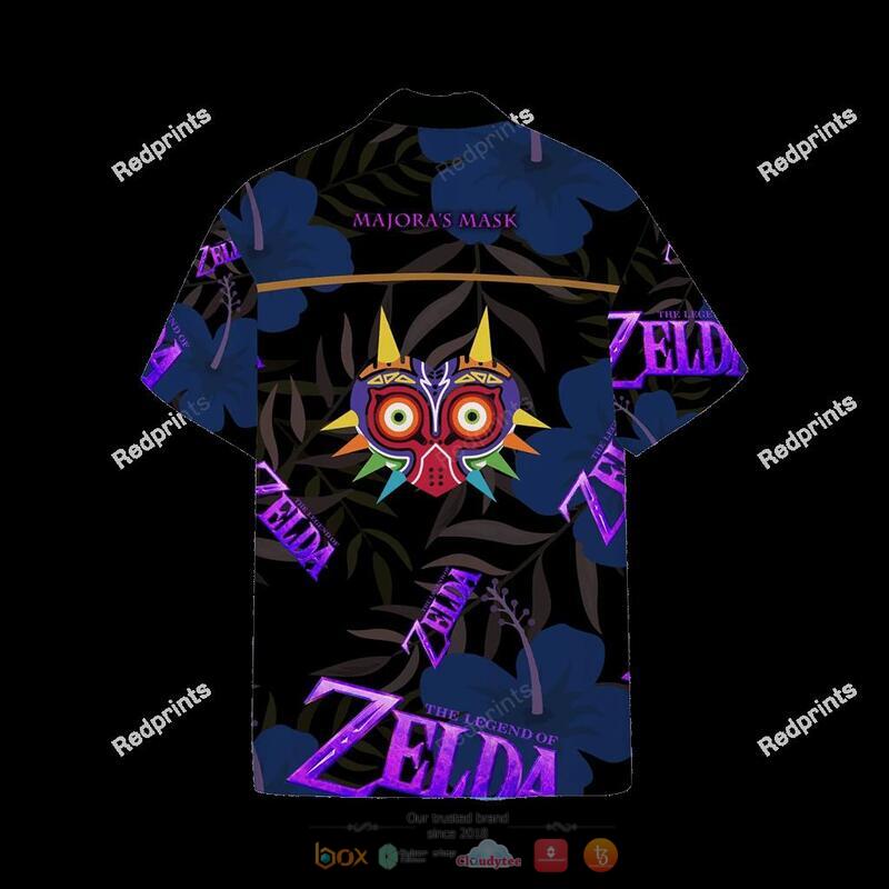 The Legend Of Zelda Majora'S Mask Hawaiian Shirt 3 The Legend Of Zelda MajoraS Mask Hawaiian Shirt 1 2