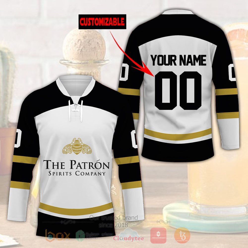 The Patron Spirits Company Personalized Hockey Jersey