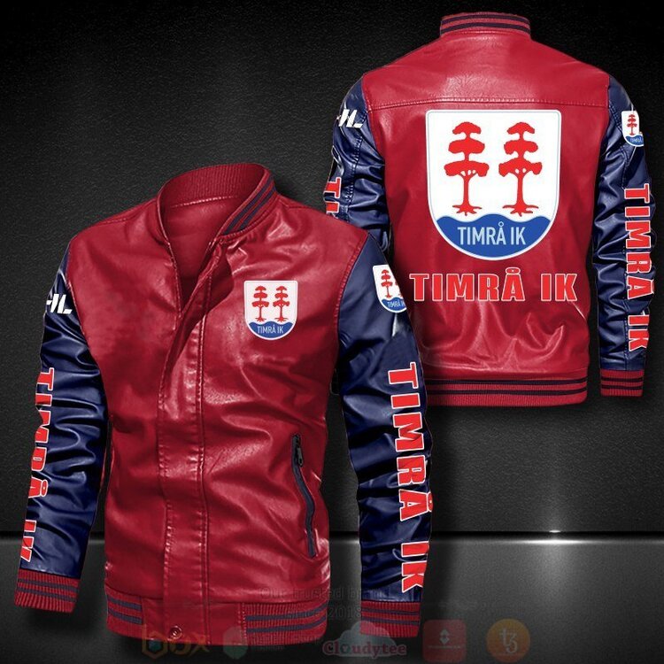 BEST Timra IK 2D Leather Bomber Jacket 5 Timra IK Bomber Leather Jacket 1 2 3 4