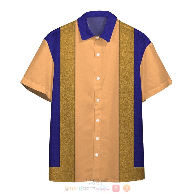 Toad Cosplay Hawaiian Shirt Short