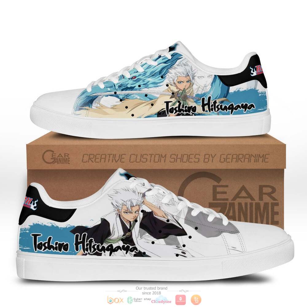 Toshiro Hitsugaya Anime Bleach Skate Stan Smith Shoes