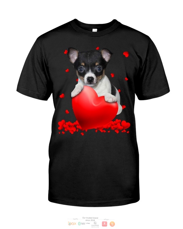 Toy Fox Terrier Valentine Hearts shirt hoodie 1 2 3 4 5 6 7 8 9