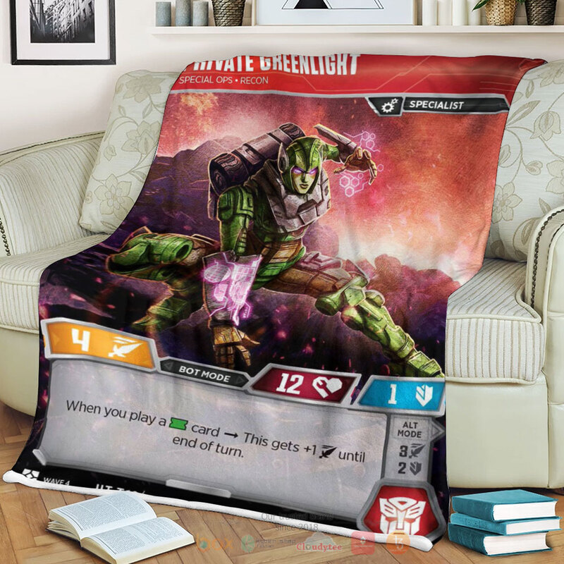 Transformers Private Greenlight Special Ops Recon Blanket 2 Transformers Private Greenlight Special Ops Recon Blanket