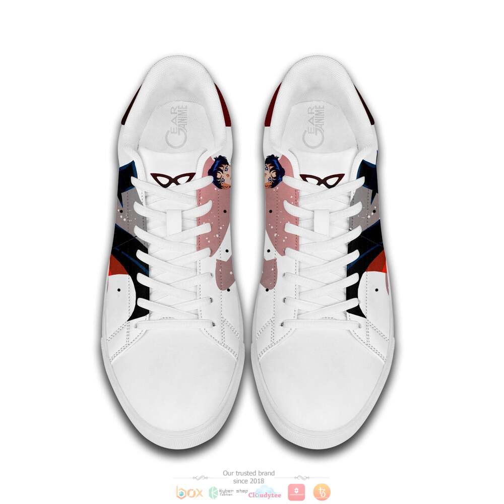 Tuxedo Mask Anime Sailor Moon Skate Stan Smith Shoes 1 2 3