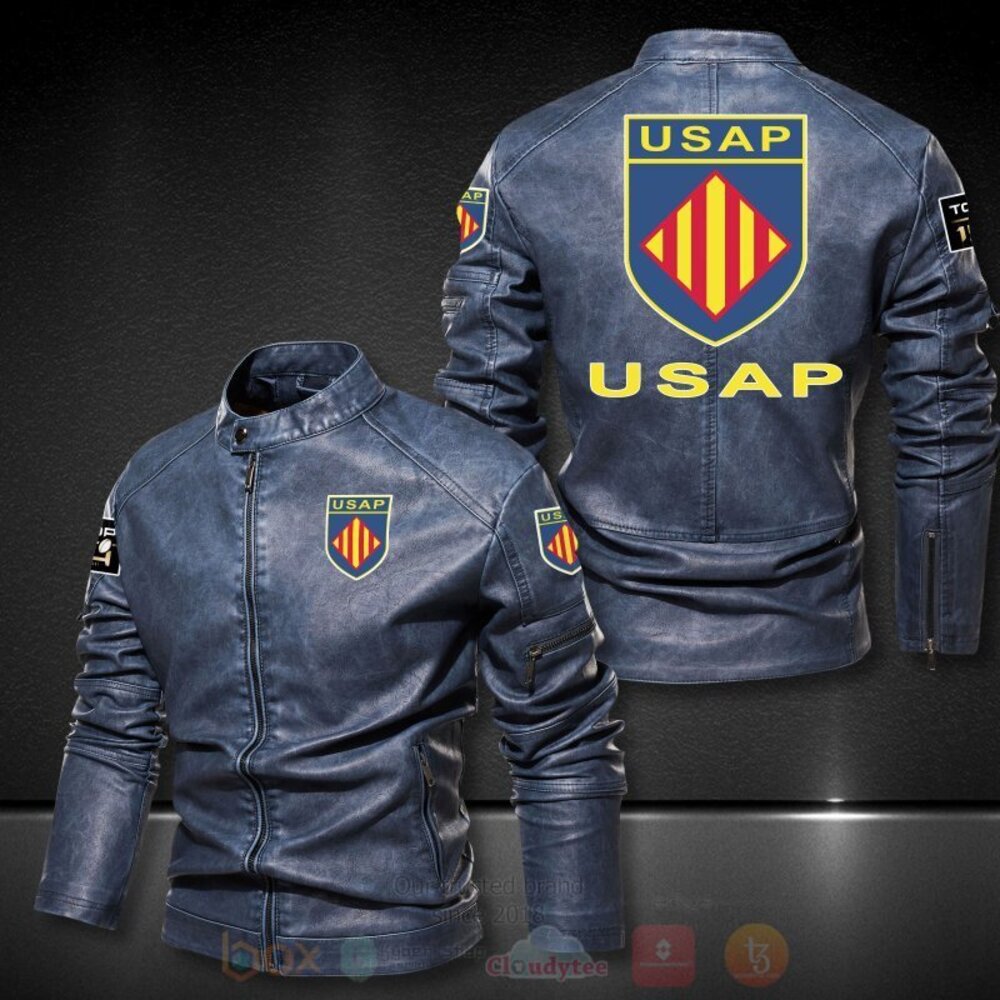 BEST USA Perpignan 3D Motor Leather Jacket 3 USA Perpignan 3D Motor Leather Jacket 1 2