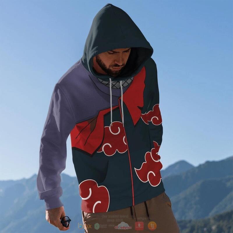 Uchiha Itachi 3D Hoodie, Zip Hoodie 5 Uchiha Itachi 3D Hoodie Zip Hoodie 1 2 3 4