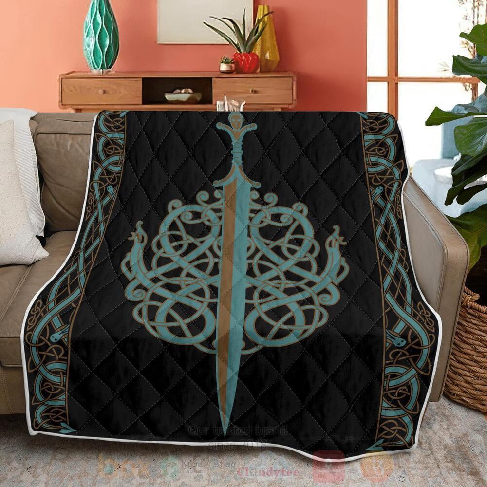 Ulfberht Sword Viking Sword Quilt