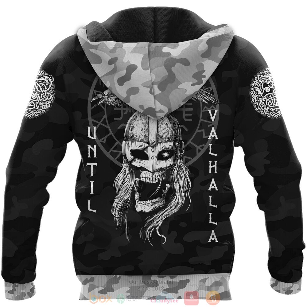 Ulfhedinn Untill Valhalla black camo jersey shirt, hoodie 4 Ulfhedinn Untill Valhalla black camo 3d shirt hoodie 1 2 3