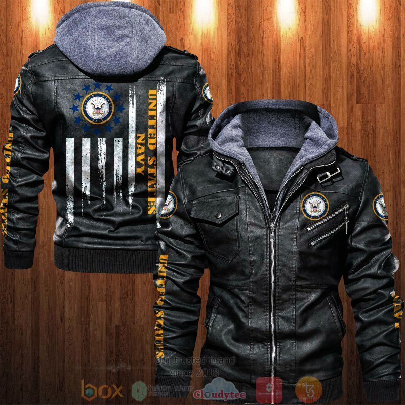 United States Navy Leather Jacket