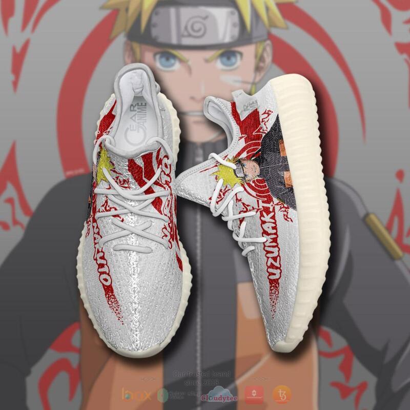 Uzumaki Kurama Seal Yeezy Sneaker shoes 1