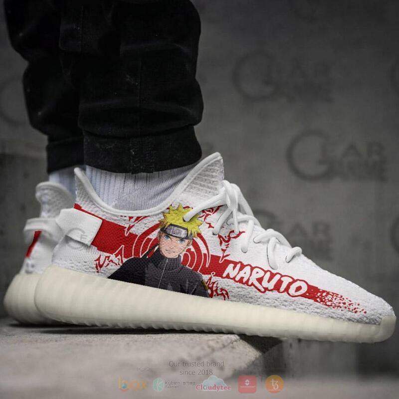 Uzumaki Kurama Seal Yeezy Sneaker shoes 3 Uzumaki Kurama Seal Yeezy Sneaker shoes 1 2