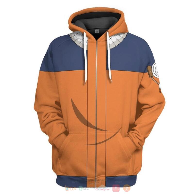 Uzumaki Naruto 3D Hoodie, Zip Hoodie 11 Uzumaki Naruto 3D Hoodie Zip Hoodie