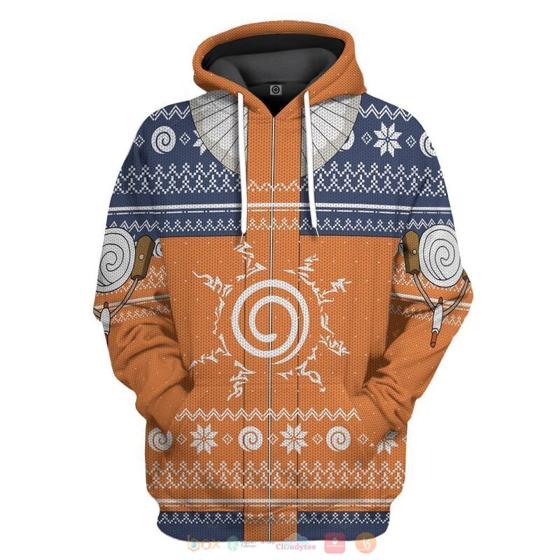 Uzumaki Naruto 3D Shirt Hoodie