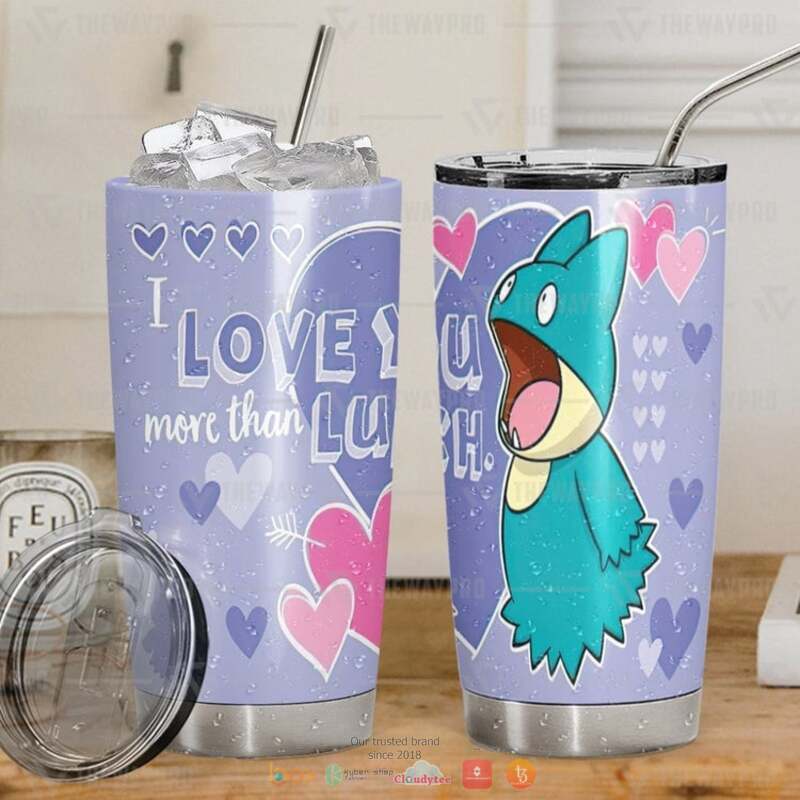 Valentine Pokemon I Love You More Than Lunch Tumbler 2 Valentine Pokemon I Love You More Than Lunch Tumbler 1