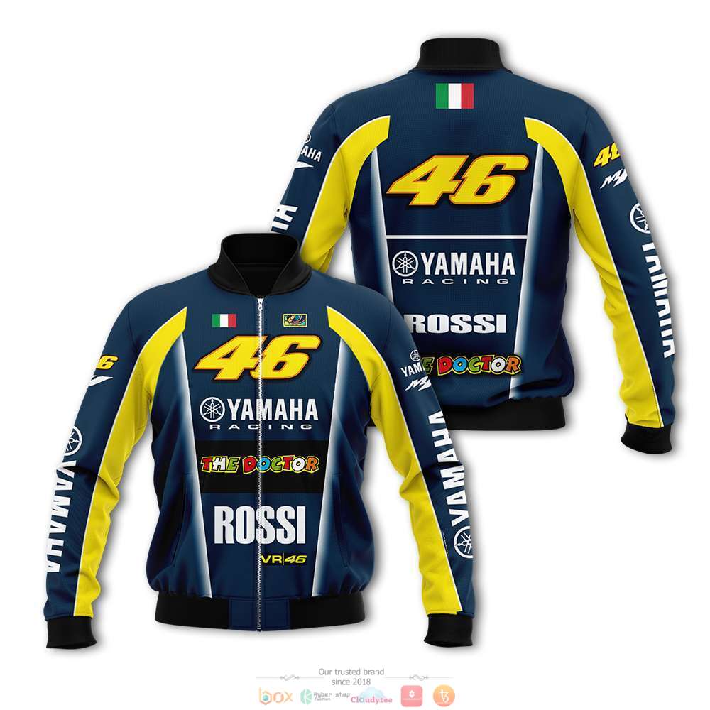 Valentino Rossi 46 The Doctor Yamaha Racing bomber jacket