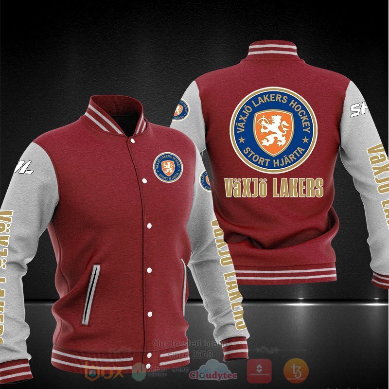 Vaxjo Lakers Baseball Jacket 4 Vaxjo Lakers Baseball Jacket 1 2 3