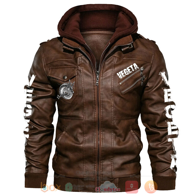 Vegeta Dragon Ball leather jacket