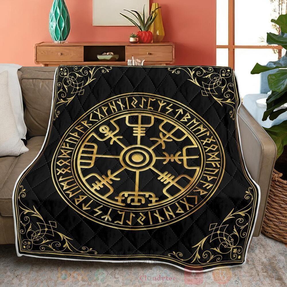 BEST Vegvisir And Runes Quilted 1 Vegvisir And Runes Quilt