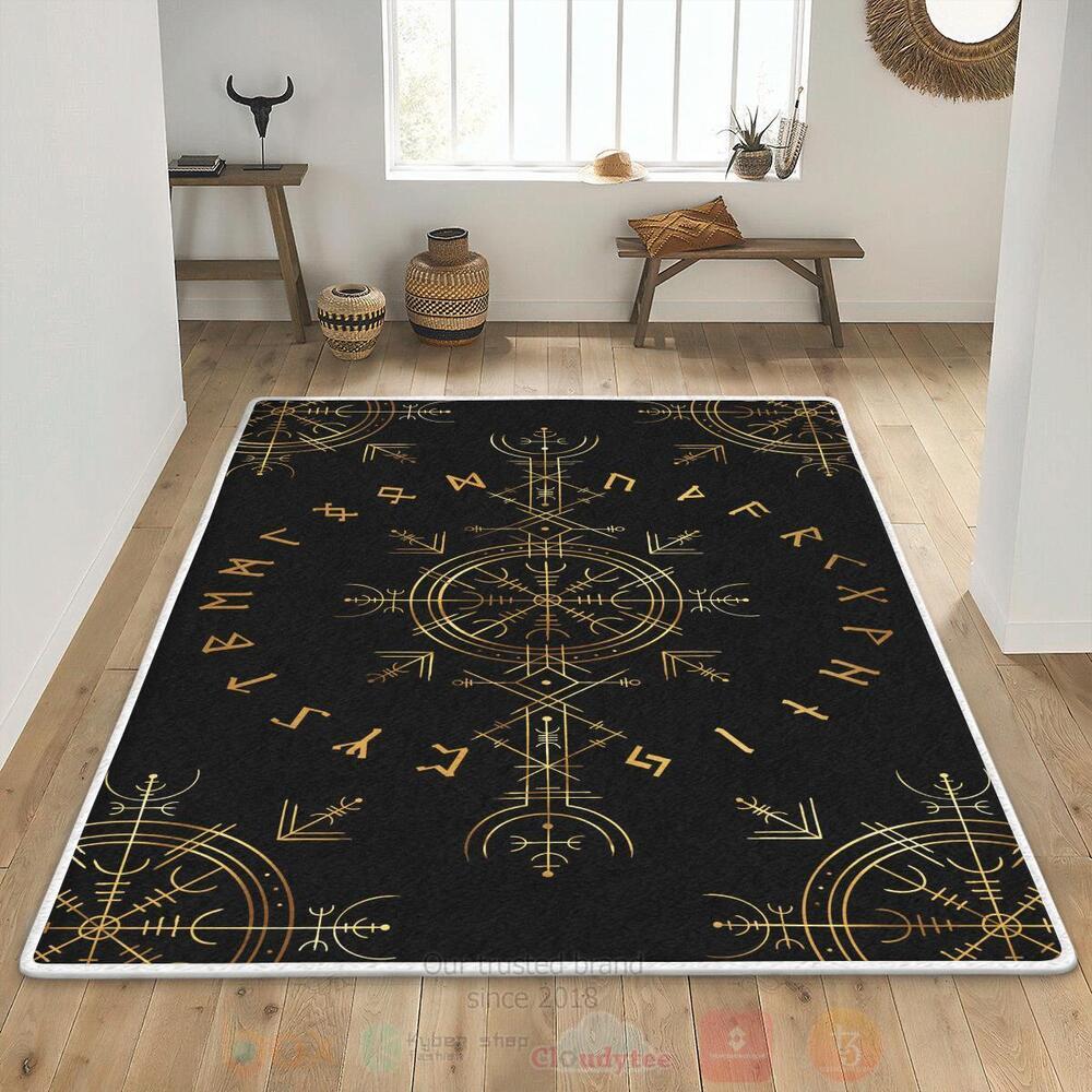 Vegvisir Viking Viking Area Rug 1