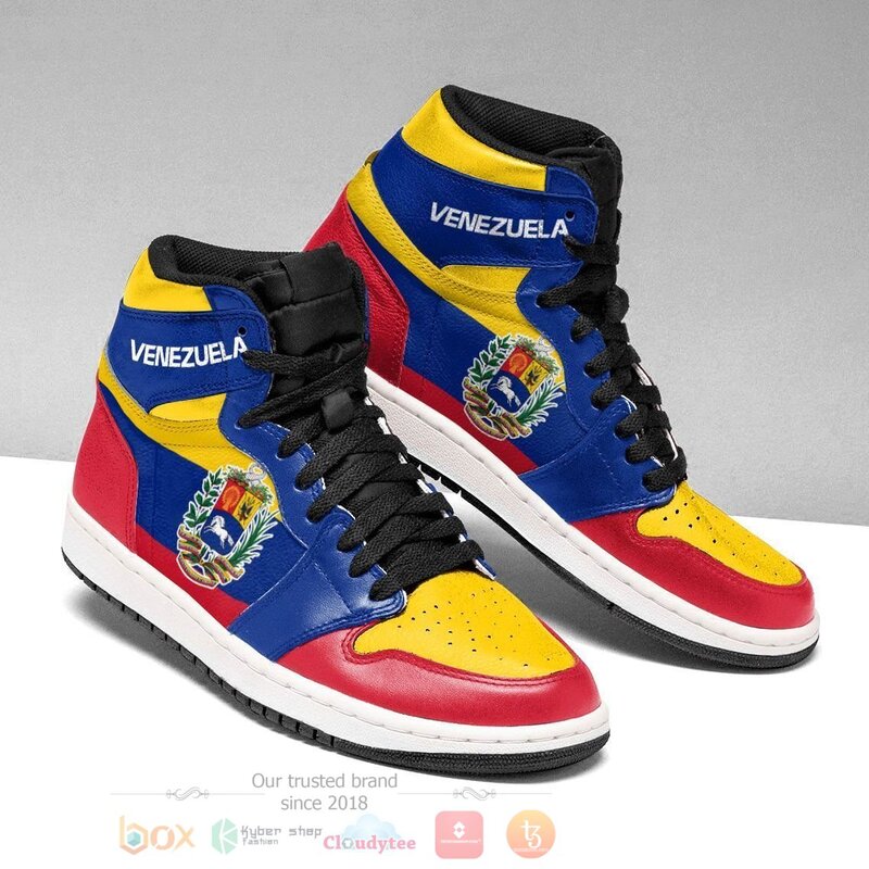 Venezuela Personalized Air Jordan High Top Sneakers