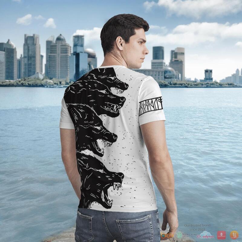 Viking Fenrir 3d shirt, Hoodie 5 Viking Fenrir 3d shirt Hoodie 1 2 3 4