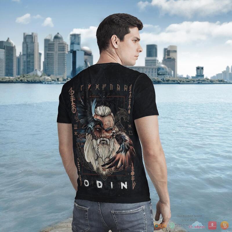 Viking Fenrir Odin 3d shirt, Hoodie 6 Viking Fenrir Odin 3d shirt Hoodie 1 2 3 4 5