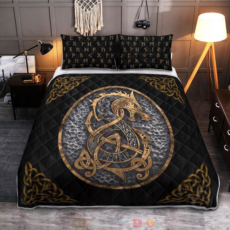 Viking Fenrir Quilt Bedding Set