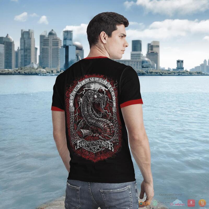 Viking JORMUNGAND Son of Loki and Angrboda red 3d shirt, Hoodie 5 Viking JORMUNGAND Son of Loki and Angrboda red 3d shirt Hoodie 1 2 3 4