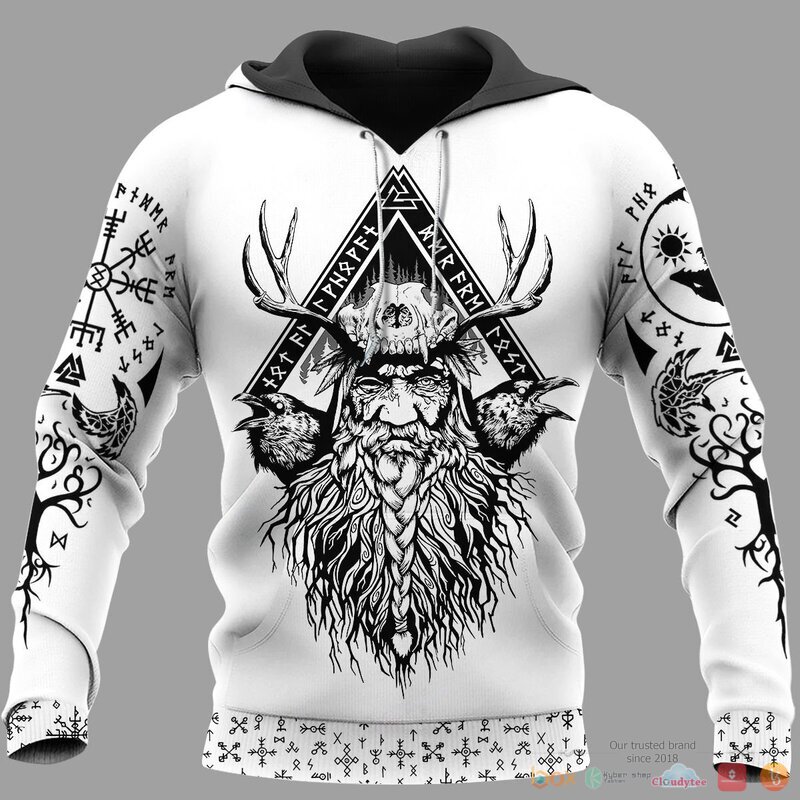 Viking Odin Raven And Yggdrasil 3d shirt, Hoodie 12 Viking Odin Raven And Yggdrasil 3d shirt Hoodie